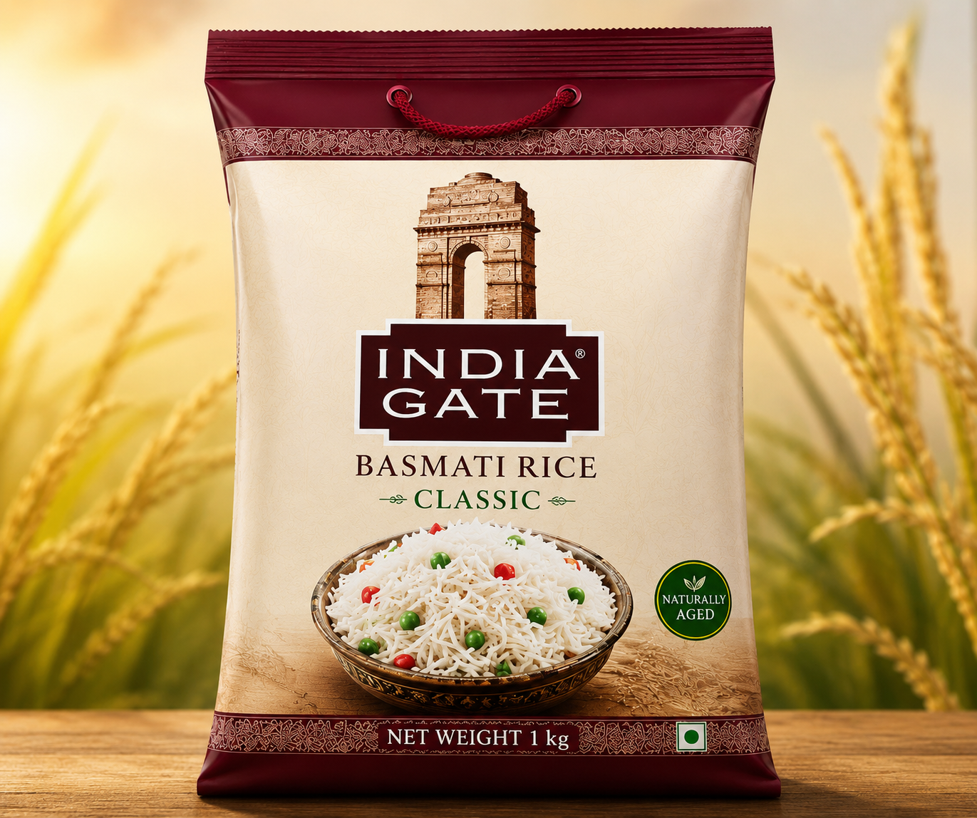 India Gate Basmati Rice- Proudly Made in India