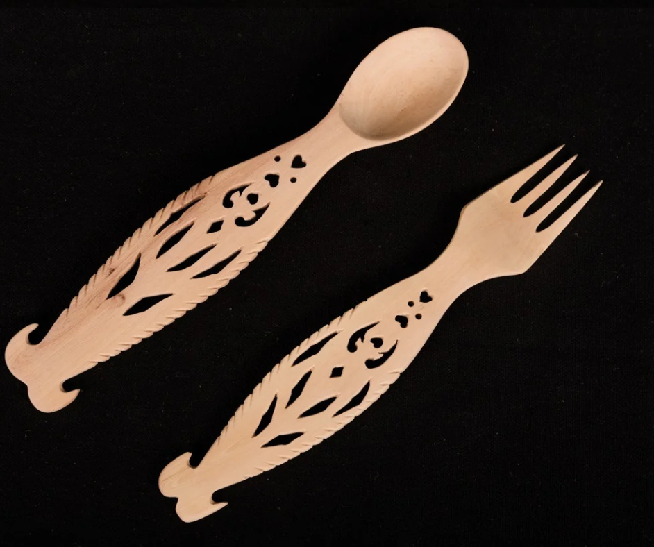 Udayagiri Wooden Cutlery- Proudly Made in India