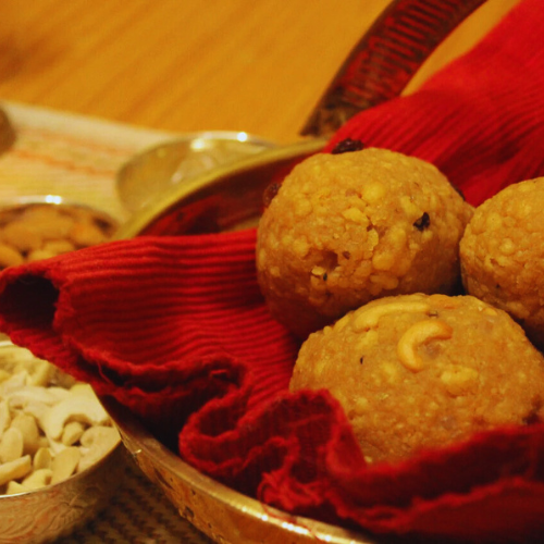 Tirupathi Laddu Food Stuff- Proudly Made in India