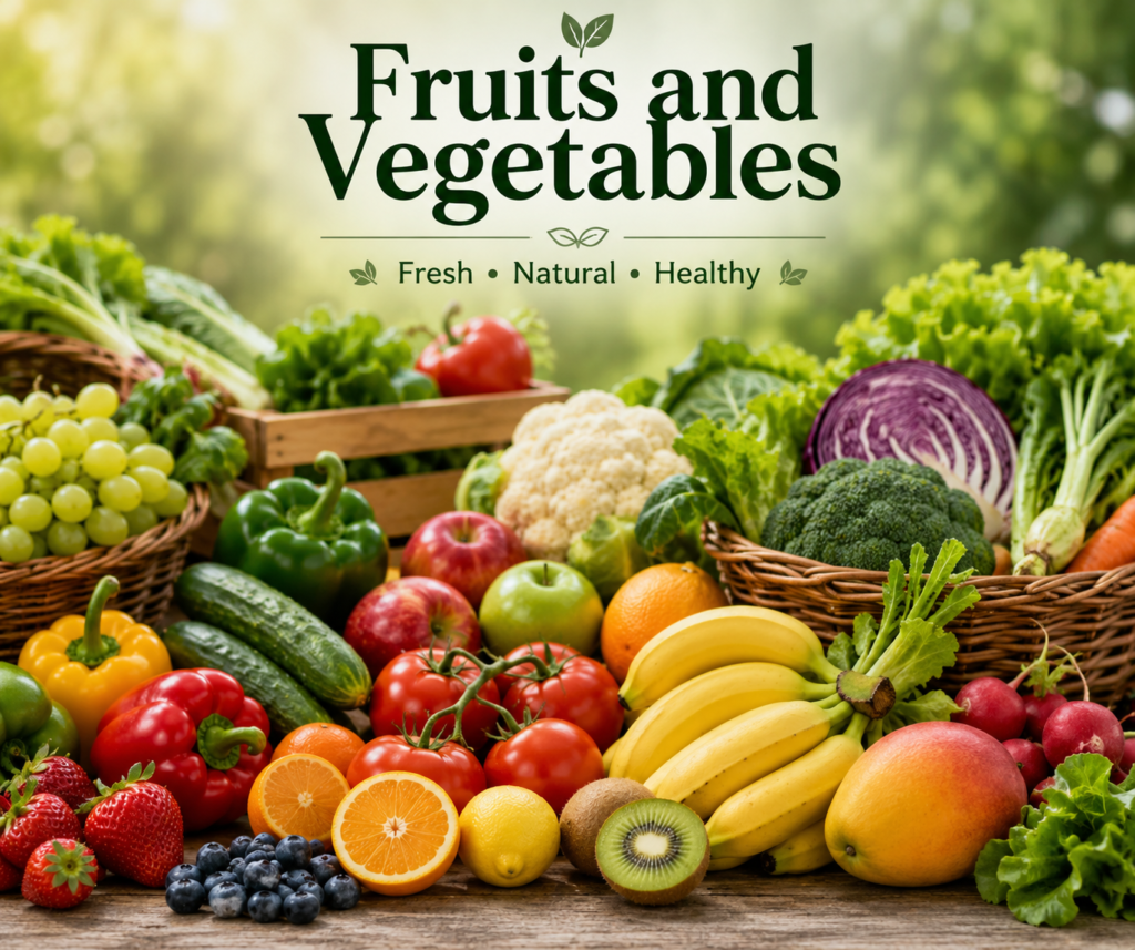 Fruits and Vegetables- PMII
