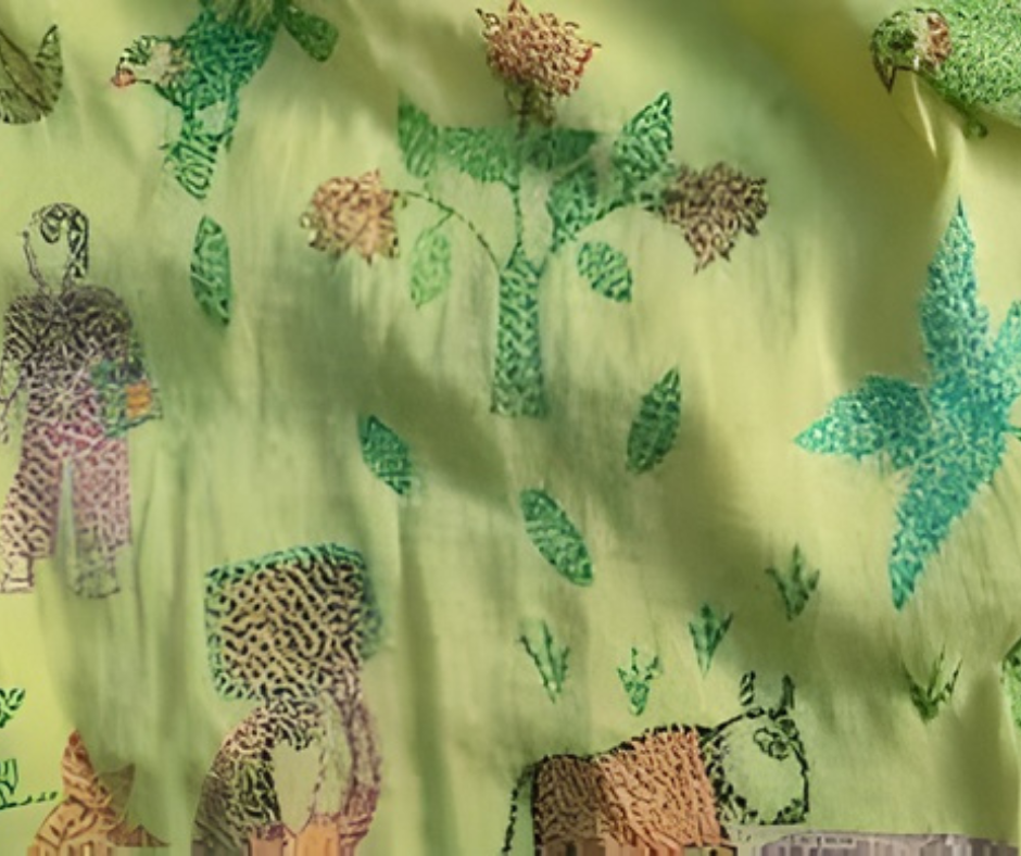 Sujini Embroidery Work of Bihar Handicraft- Proudly Made in India