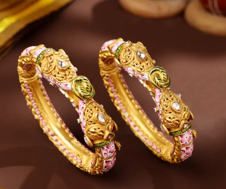 Banaras Gulabi Meenakar- Proudly Made in India