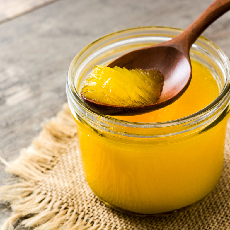 (Ghee) Clarified butter/ butter oil/ drawn butter