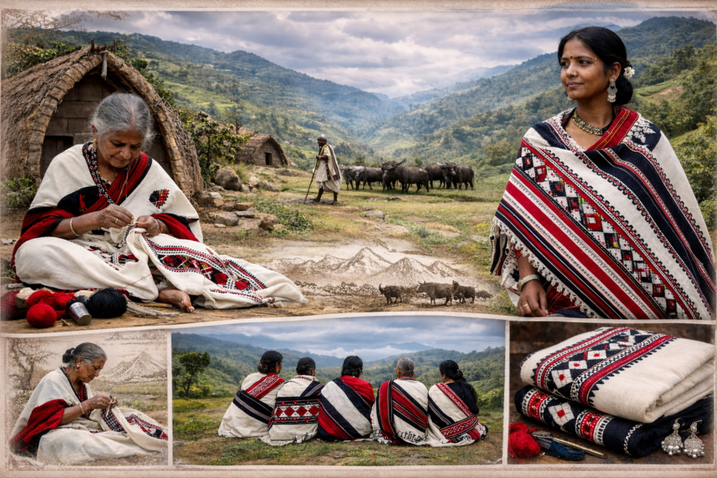 Toda Embroidery- Proudly Made in India