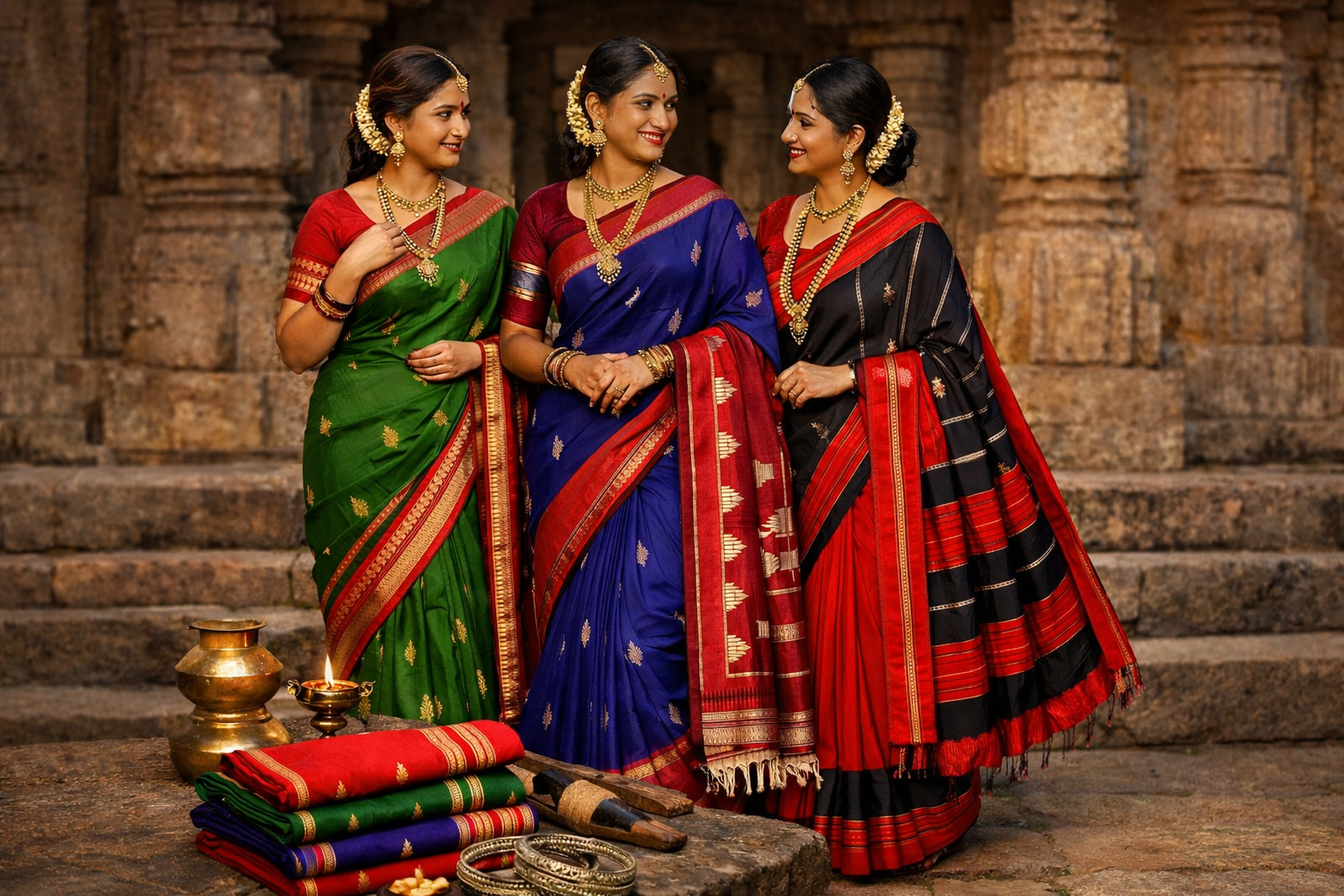 Ilkal Saree – Karnataka- Proudly Made in India