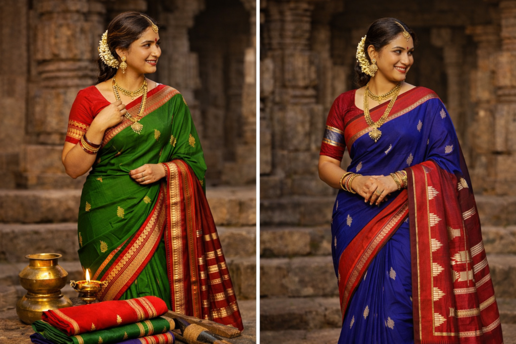 Ilkal Saree – Karnataka- Proudly Made in India