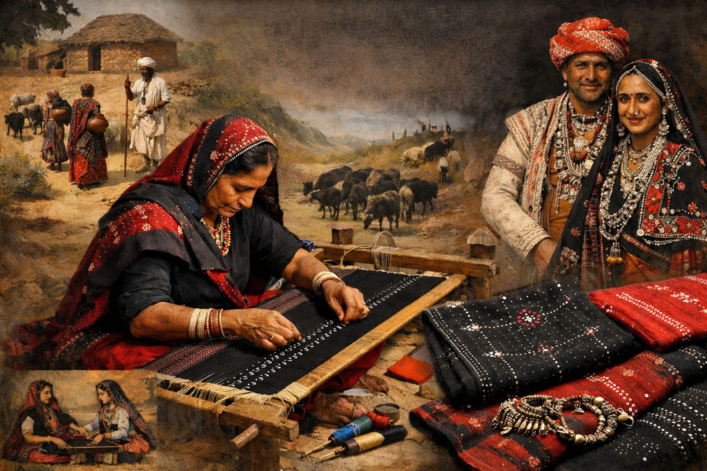 Tangaliya Weaving- Proudly Made in India