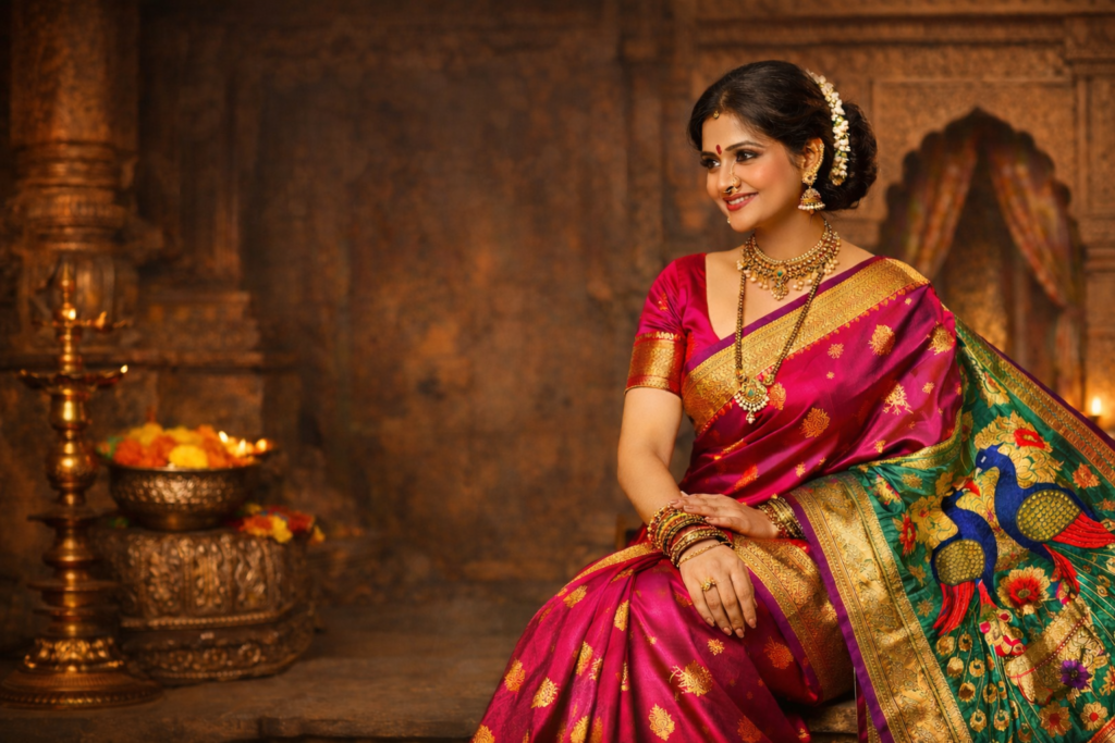 Paithani Silk Saree- Proudly Made in India