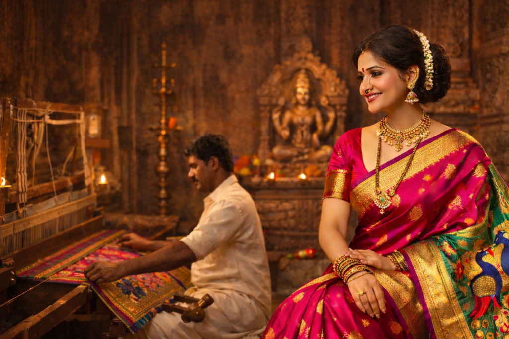 Paithani Silk Saree- Proudly Made in India