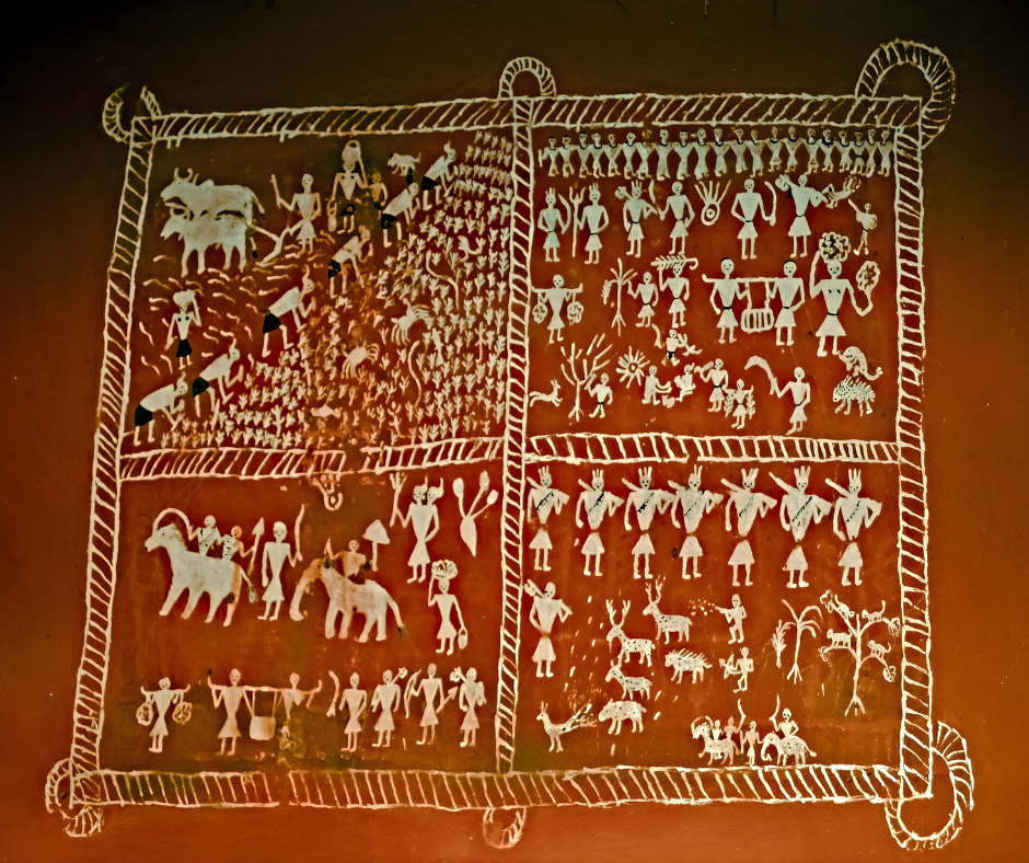 Saura Tribal Painting- Proudly Made in India