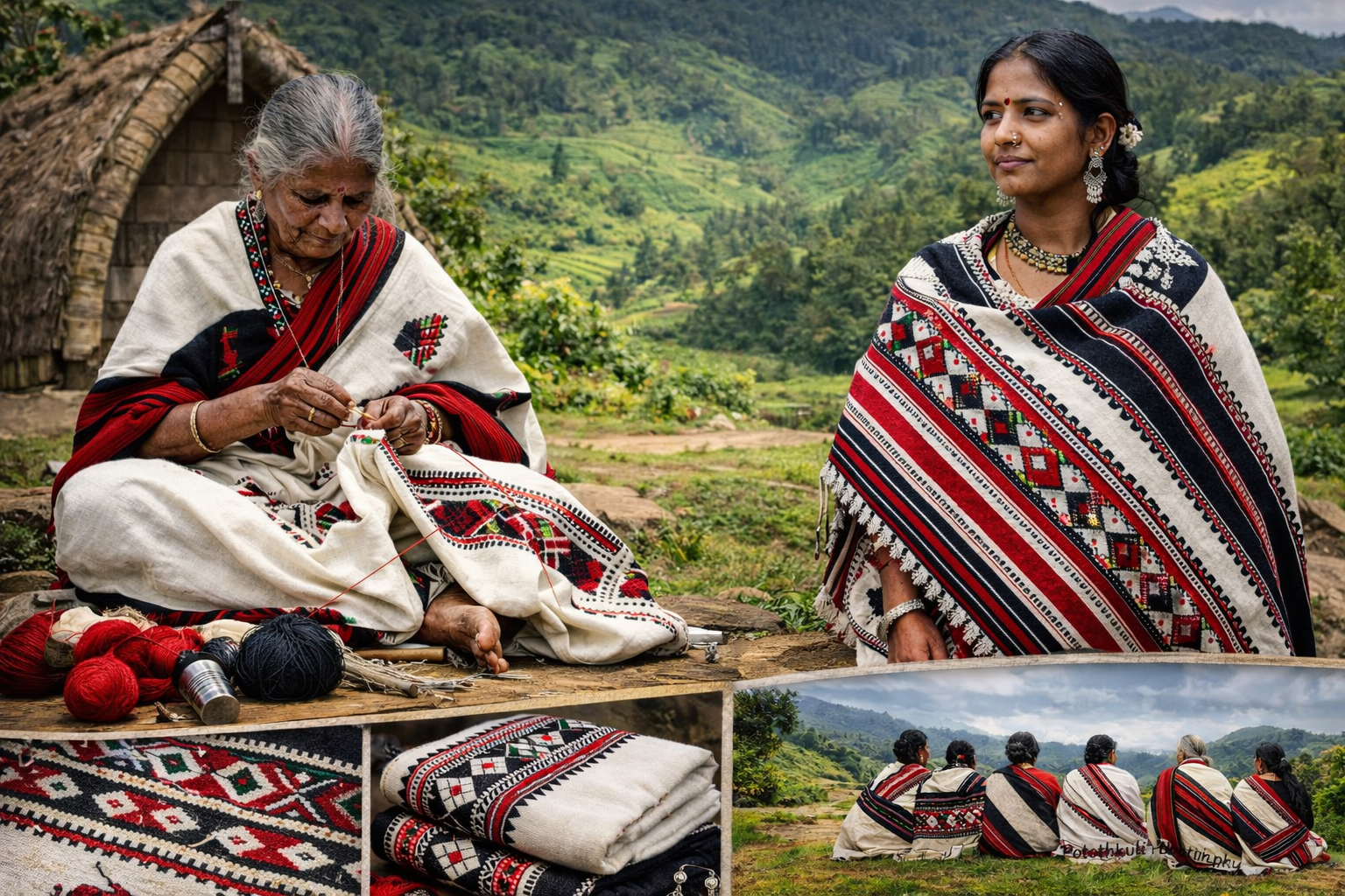 Toda Embroidery- Proudly Made in India