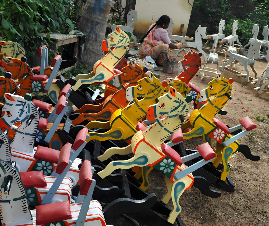 Channapatna Wooden Toys- Proudly Made in India