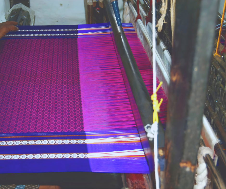 Gadwal Saree Weaving- Proudlly Made in India