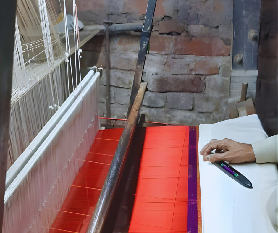 Gadwal Saree Weaving- Proudlly Made in India