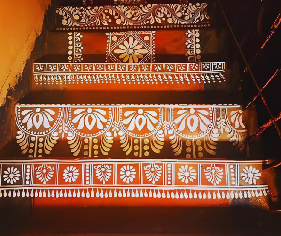Alpana Floor Art- Proudly Made in India