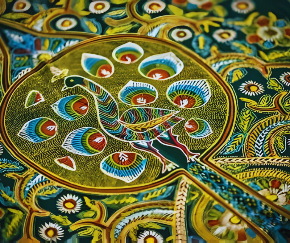 Roghan Painting- Proudly Made in India