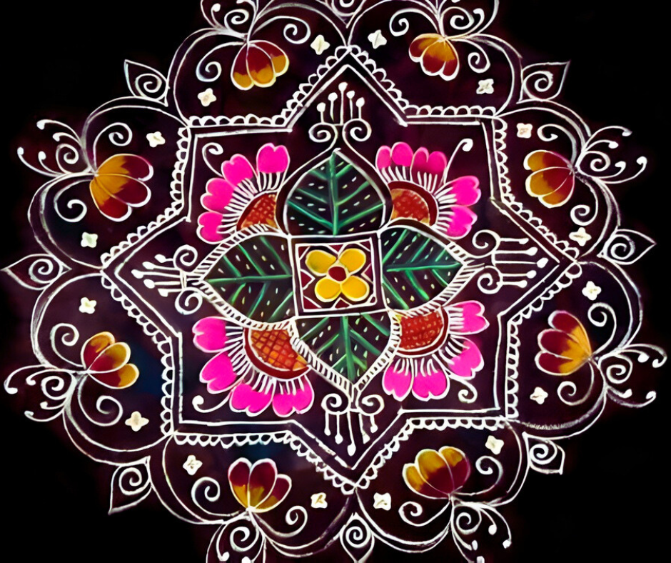 Kolam Traditional Art- Proudly Made in India