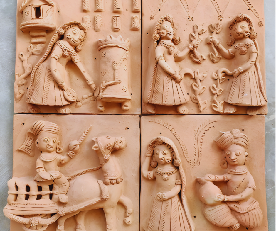 Molela Terracotta Plaques- Proudly Made in India