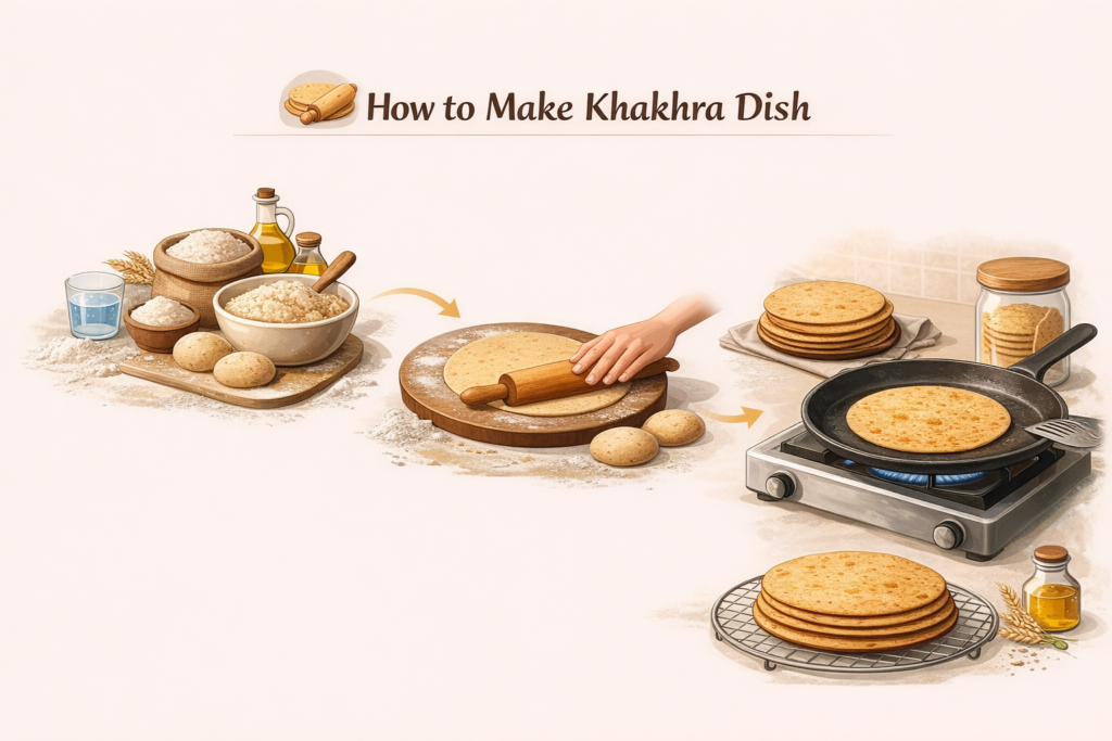 Khakhra Dish- Proudly Made in India