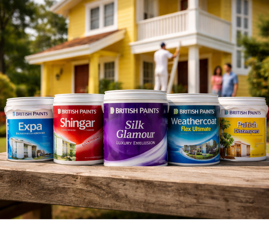 British Paints India- Proudly Made in India