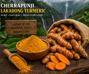 Cherrapunji Lakadong Turmeric- Proudly Made in India