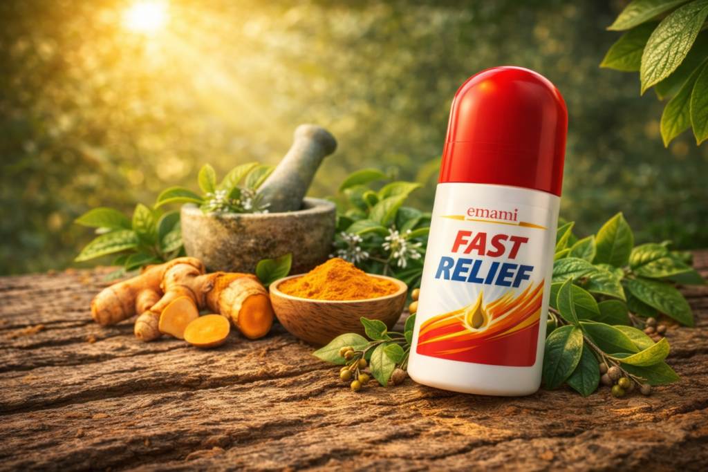 Emami Fast Relief- India's Ayurvedic Pain Relief Brand