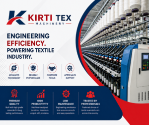 Kirti Tex Machinery- Proudly Made in India