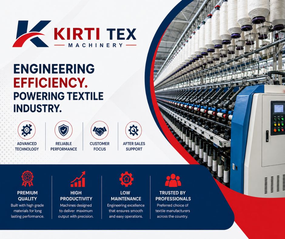 Kirti Tex Machinery- Proudly Made in India