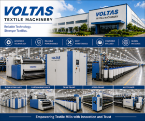 Voltas Textile Machinery- Proudly Made in India