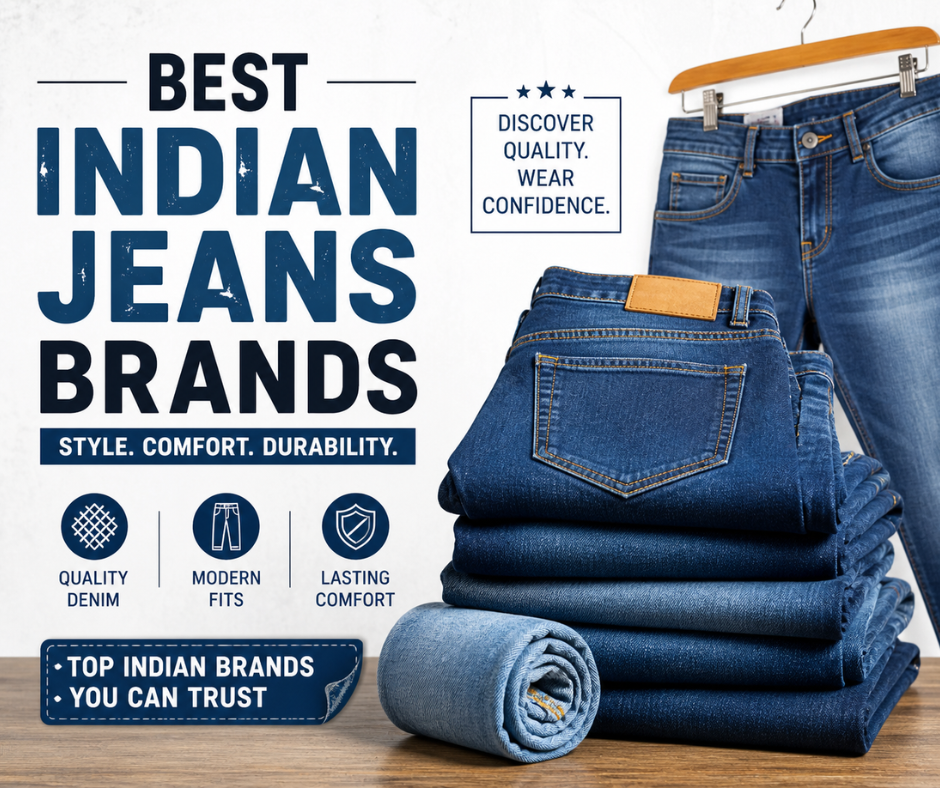 Best Indian Jeans Brands- Proudly Made in India