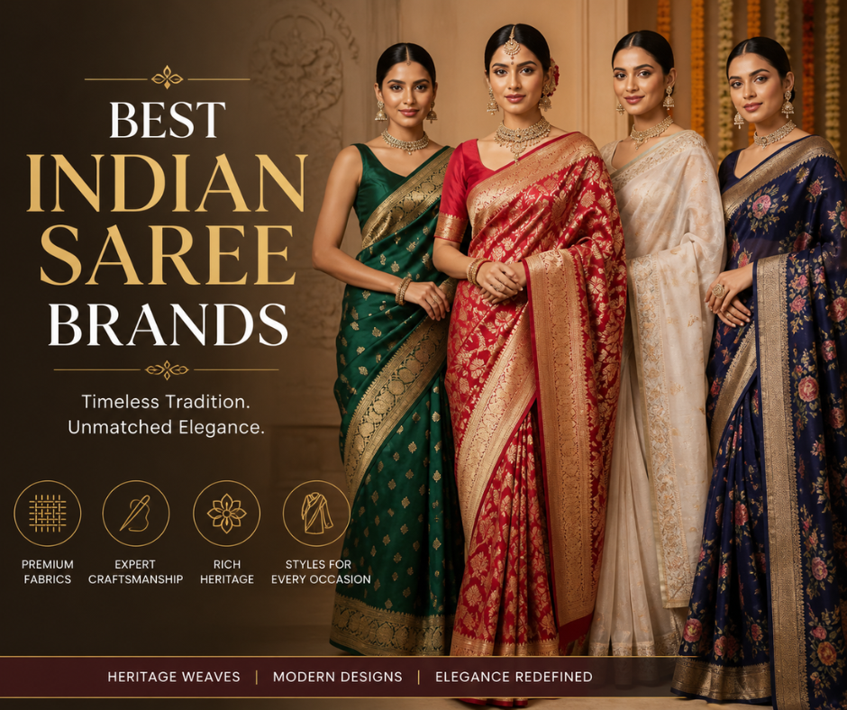 Best Indian Saree Brands- Proudly Made in India