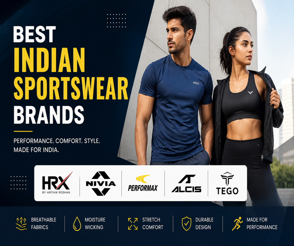 Best Indian Sportswear Brands- Proudly Made in India