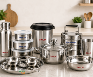 Best Indian Steel Utensil Brands- Proudly Made in India
