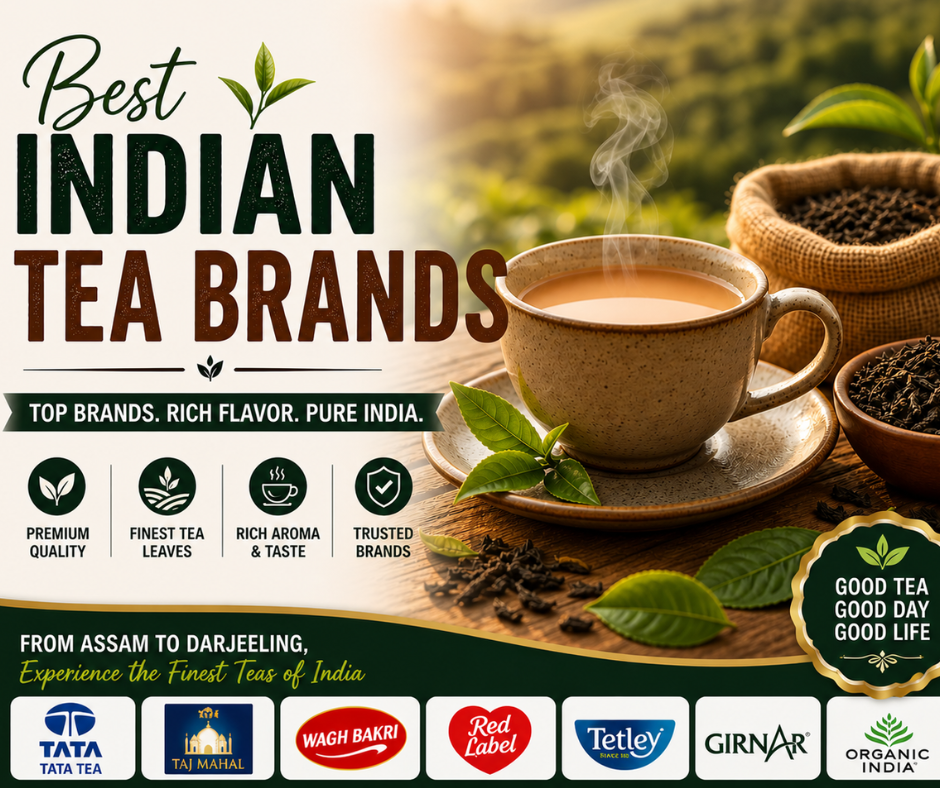 Best Indian Tea Brands- Proudly Made in India