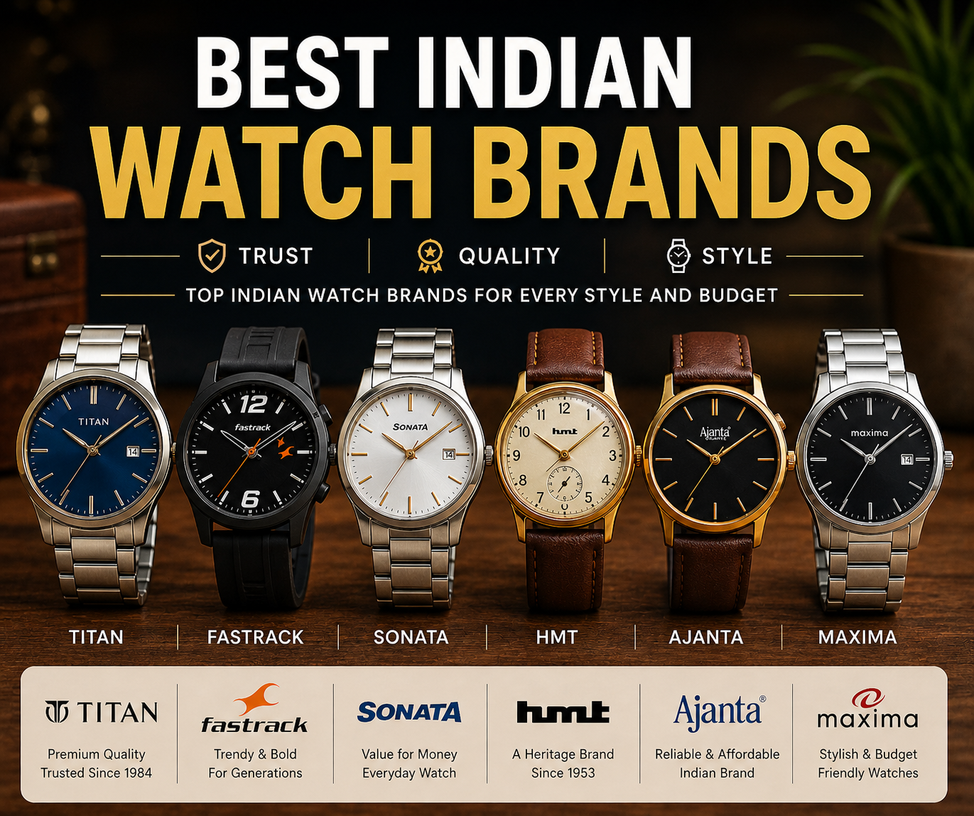 Best Indian Watch Brands- Proudly Made in India