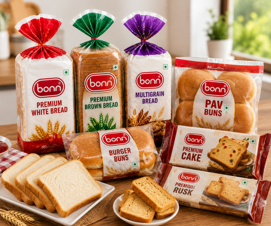 Bonn Breads- Proudly Made in India