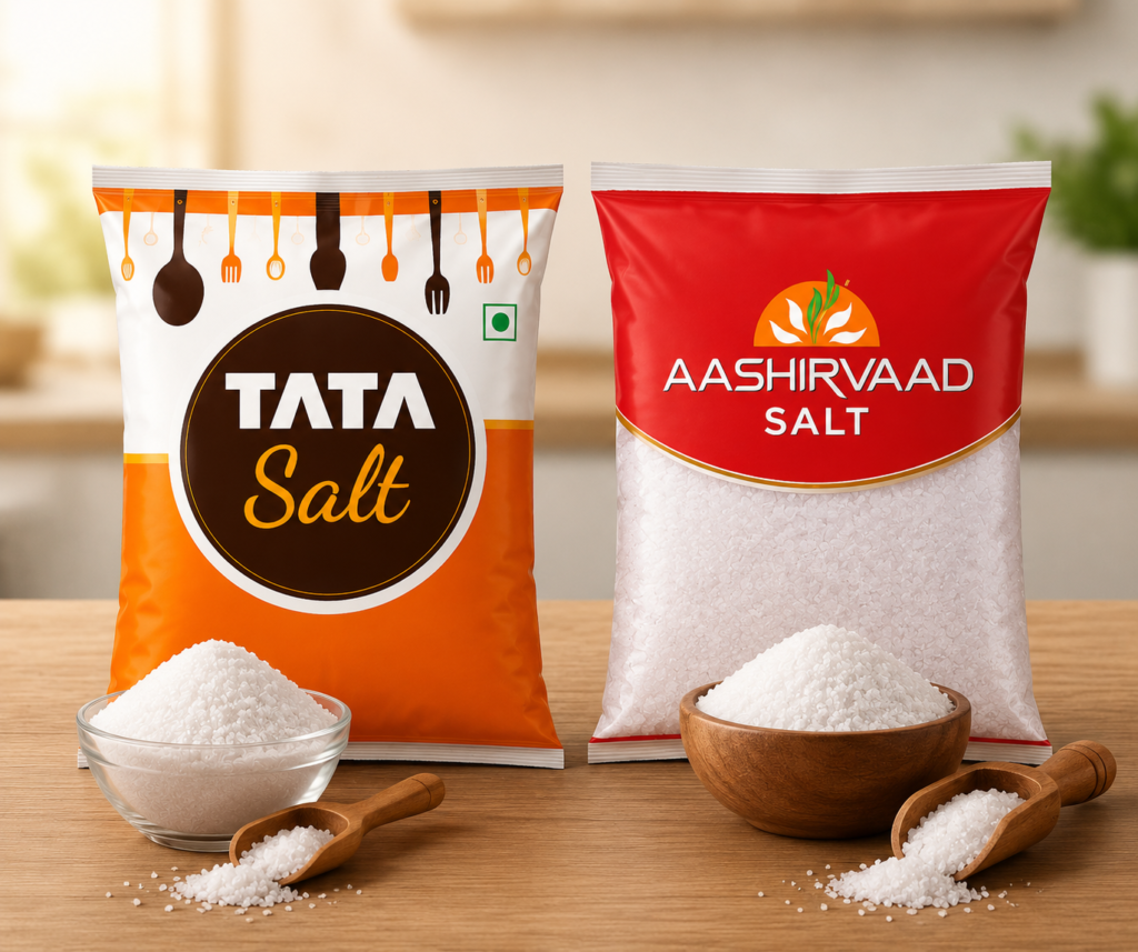 Tata Salt Vs Aashirvaad Salt- Proudly Made in India