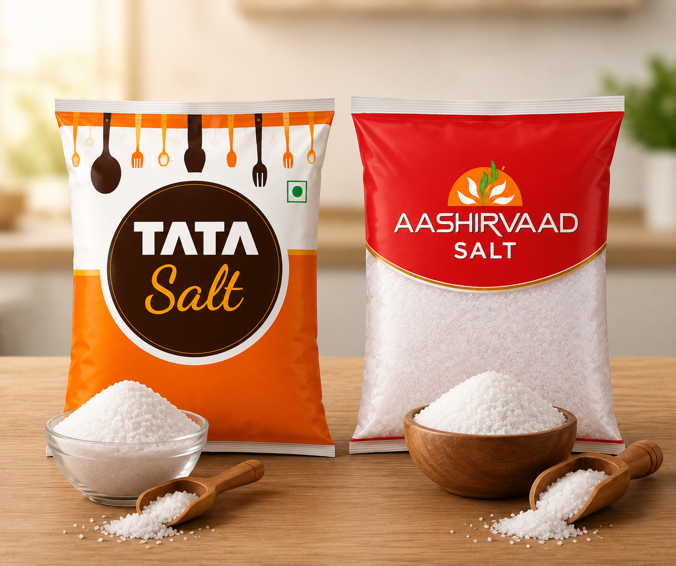 Tata Salt Vs Aashirvaad Salt- Proudly Made in India